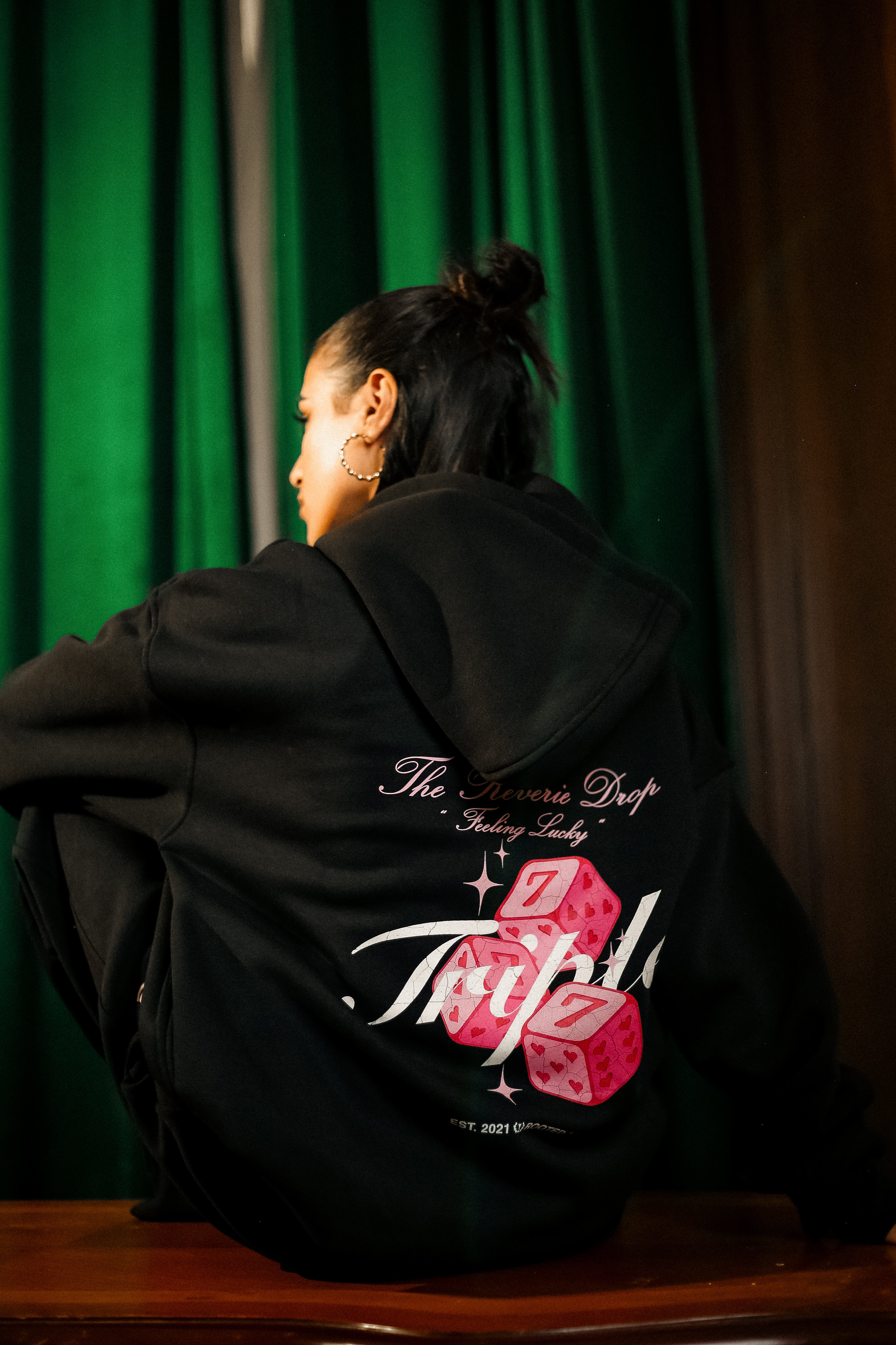 The Heritage (hoodie/ bottoms) (Black)