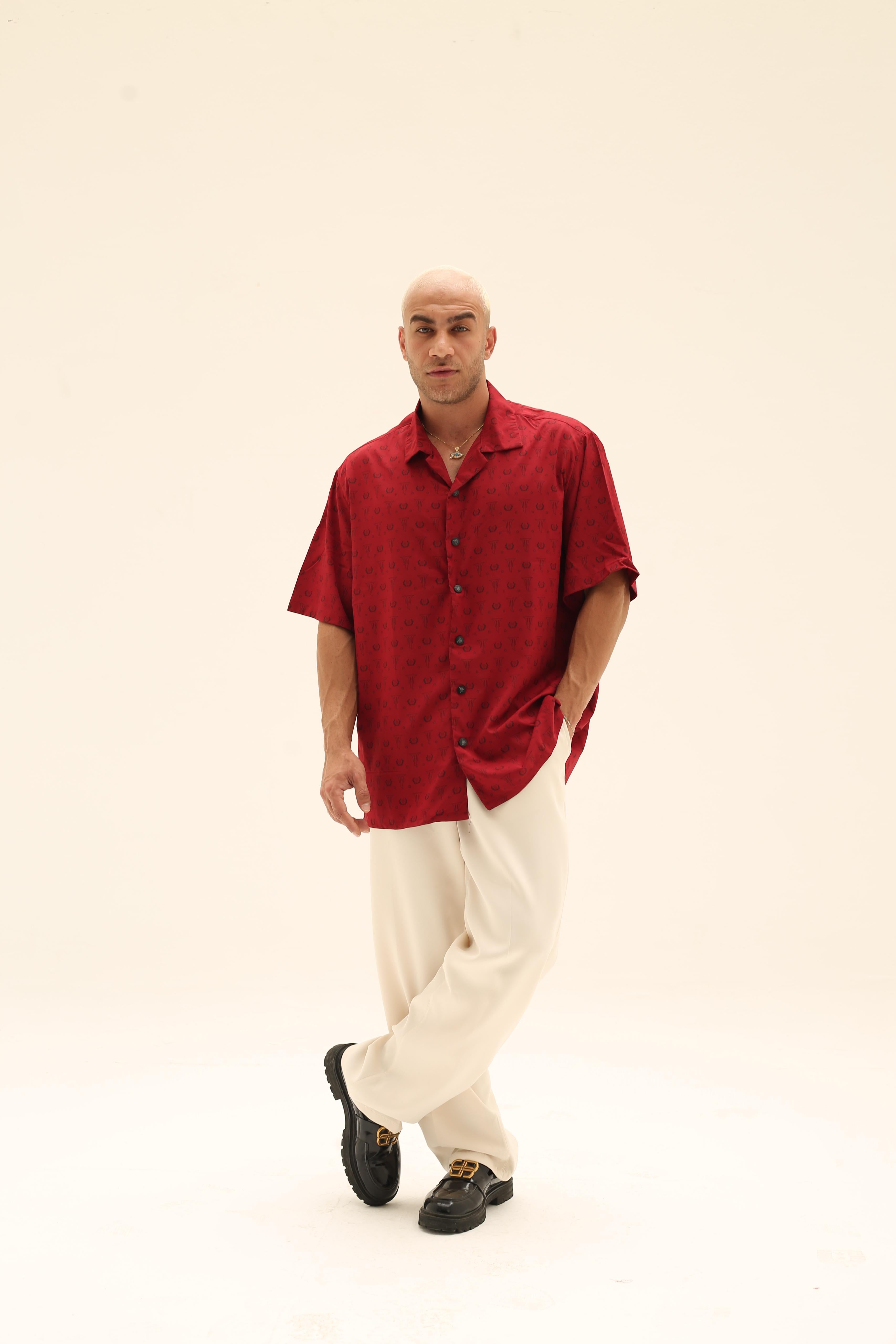 Soft Bordeaux shirt