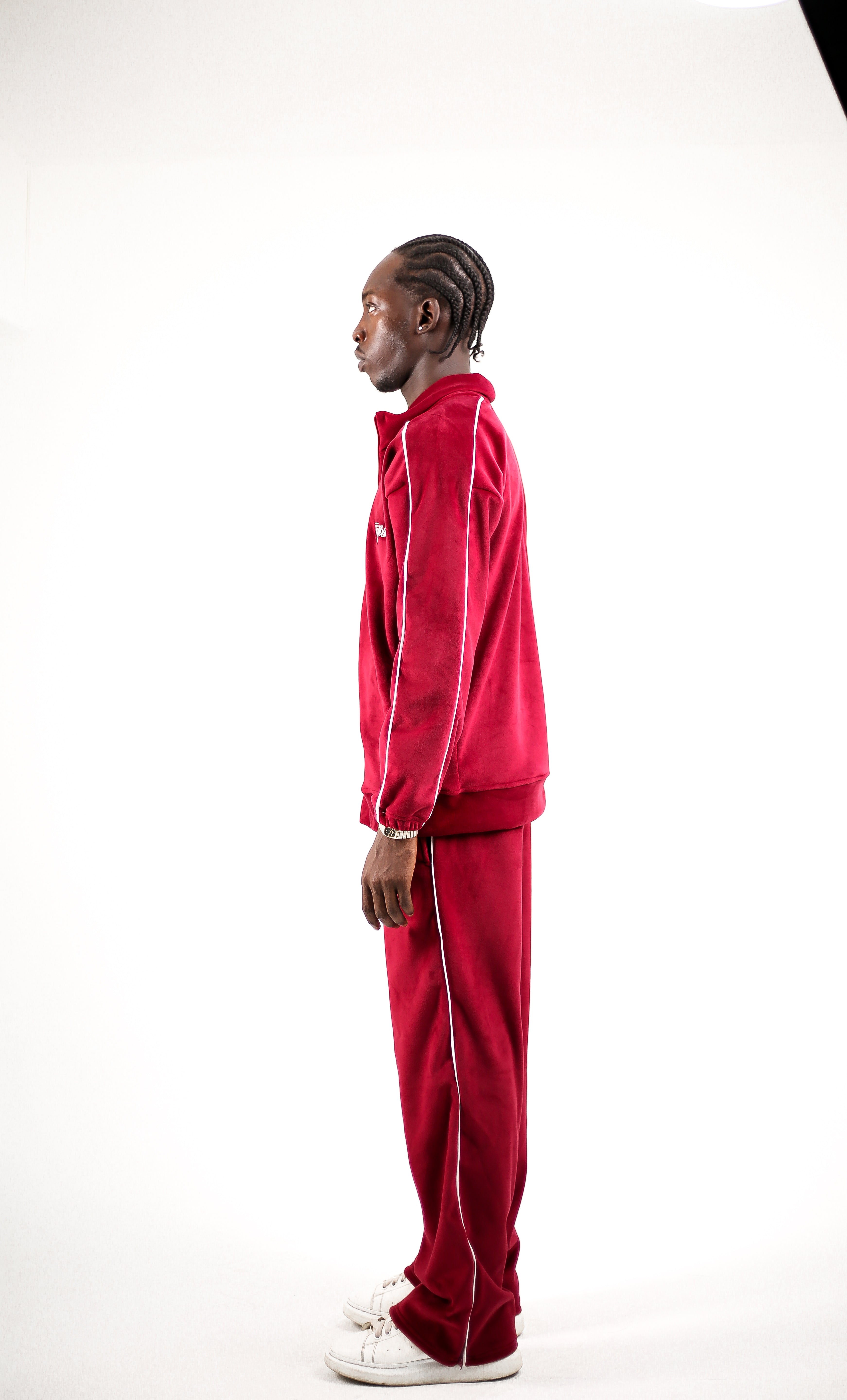 The Crimson Vice (sweater/ trousers) (Deep Red)