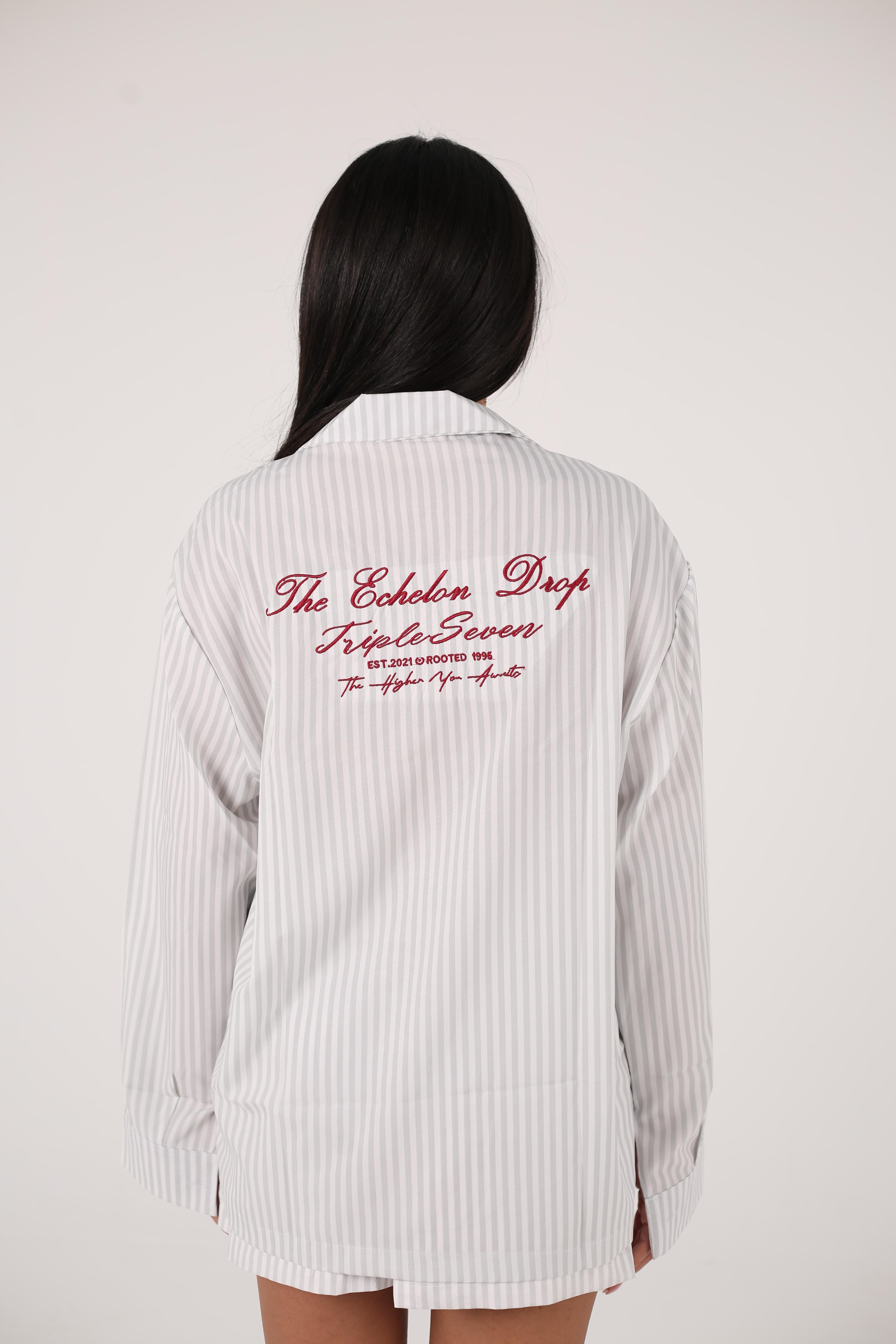 The obsidian bloom collection Soft striped long shirts (Girls)