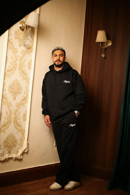 The Heritage (hoodie/ bottoms)  (Black)