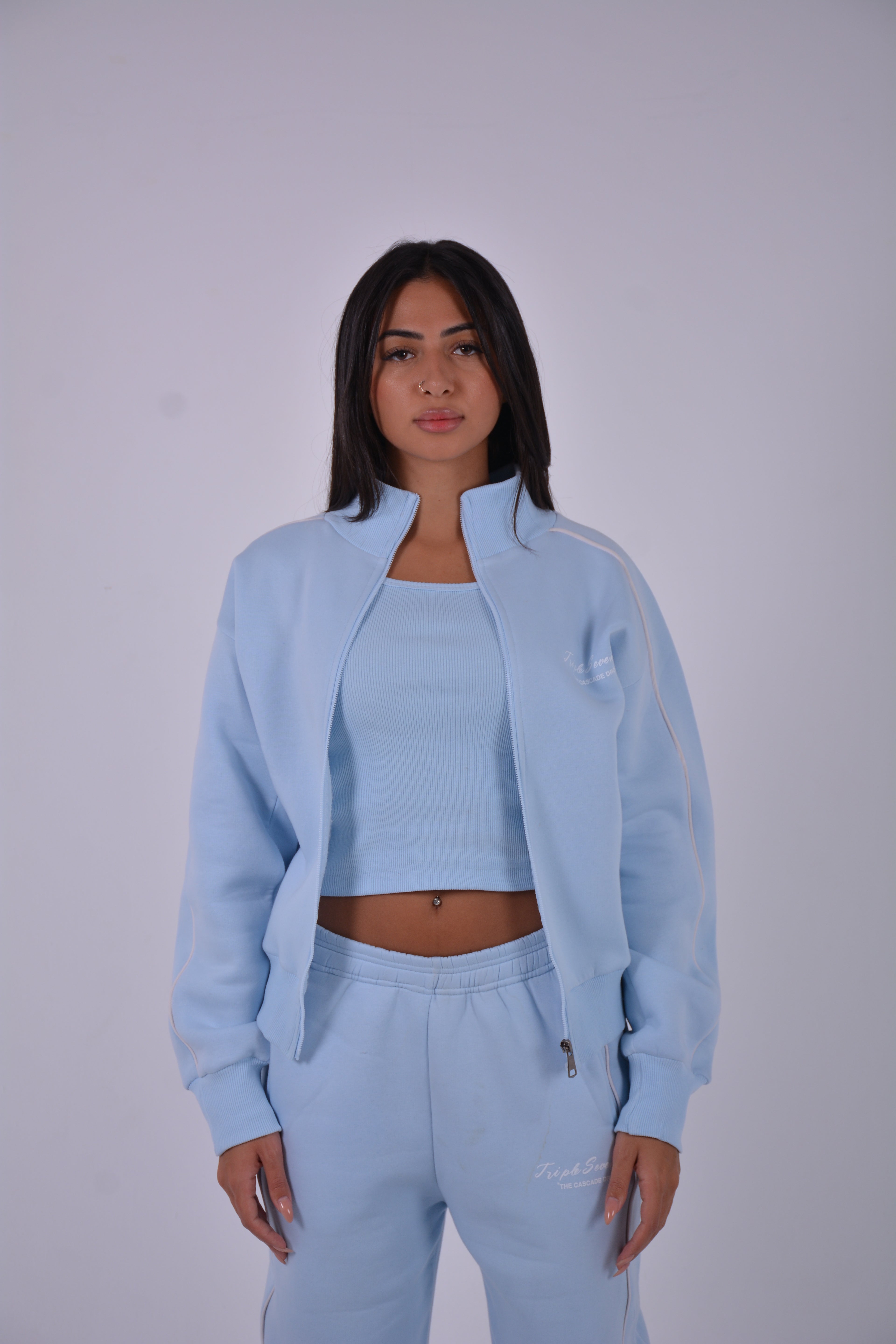 Cropped retro sky blue (Full Set)