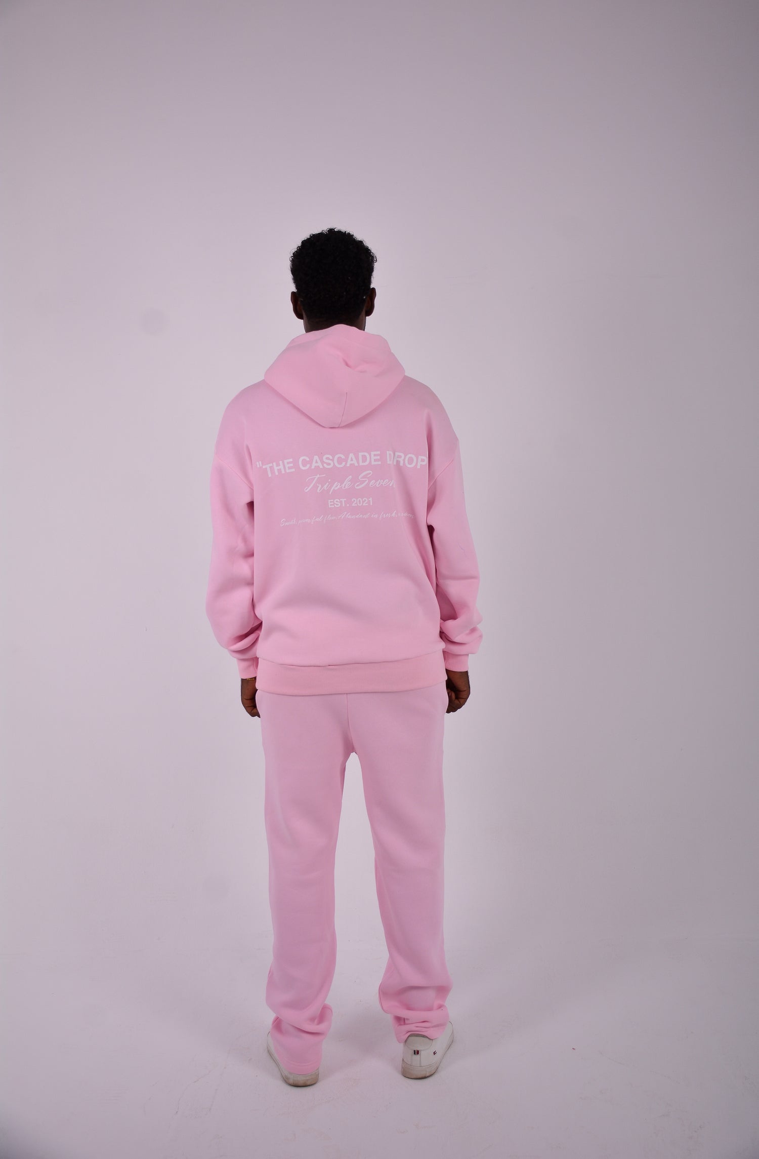 Washed pink (Hoodie)