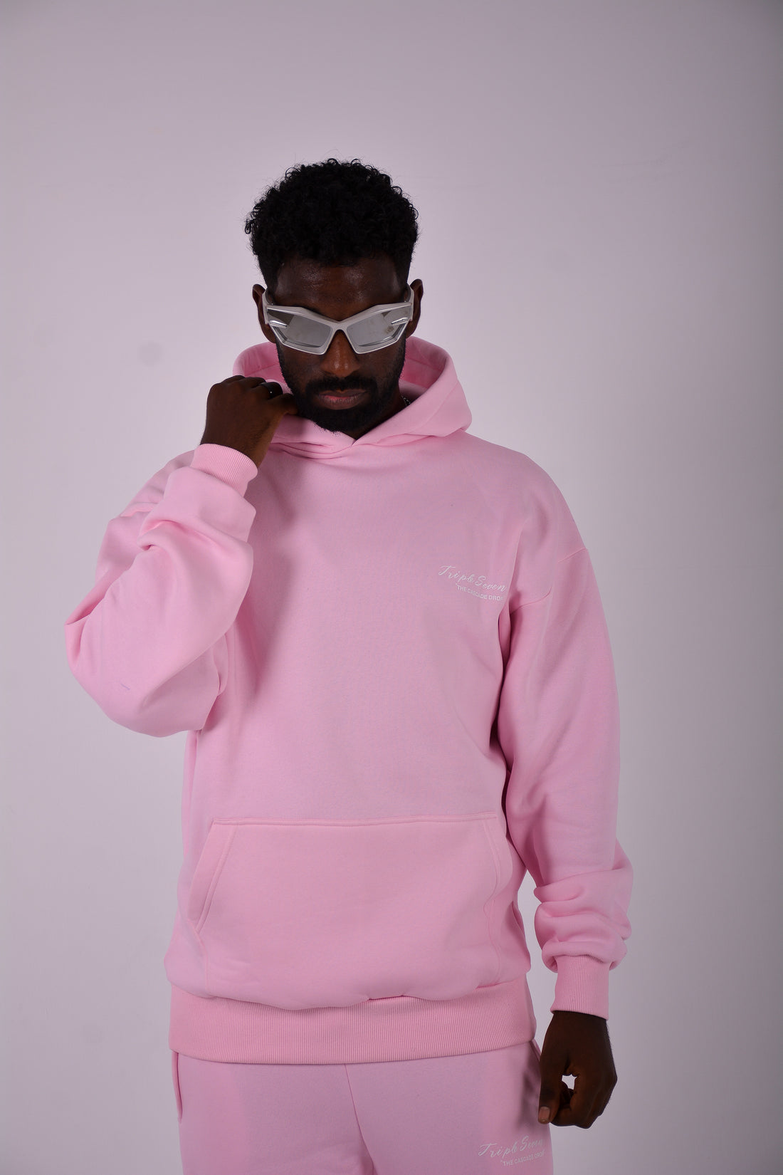 Washed pink (Hoodie)