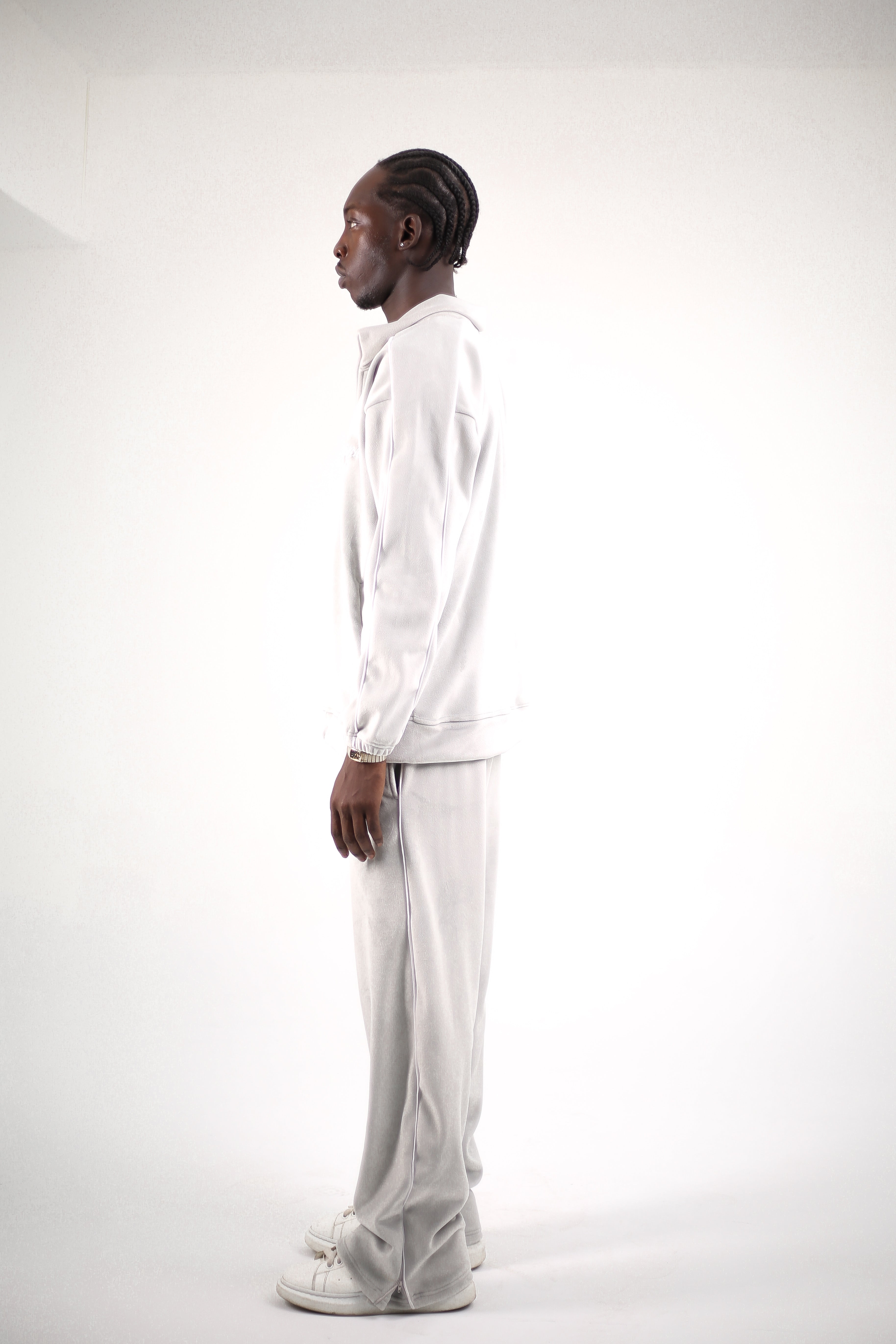 The Riviera Velour Set (sweater/ trousers)