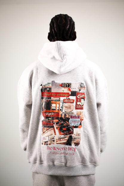 The Monochrome (hoodie/ bottoms)  (Grey)