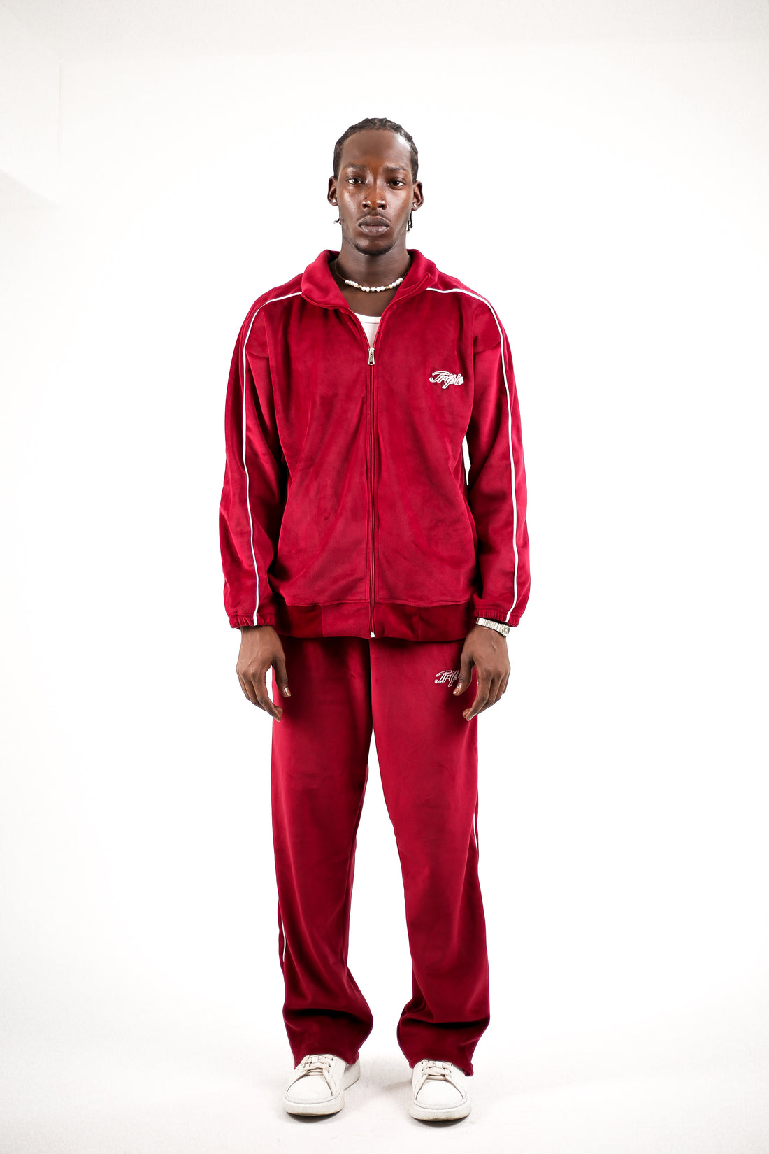 The Crimson Vice (sweater/ trousers) (Deep Red)