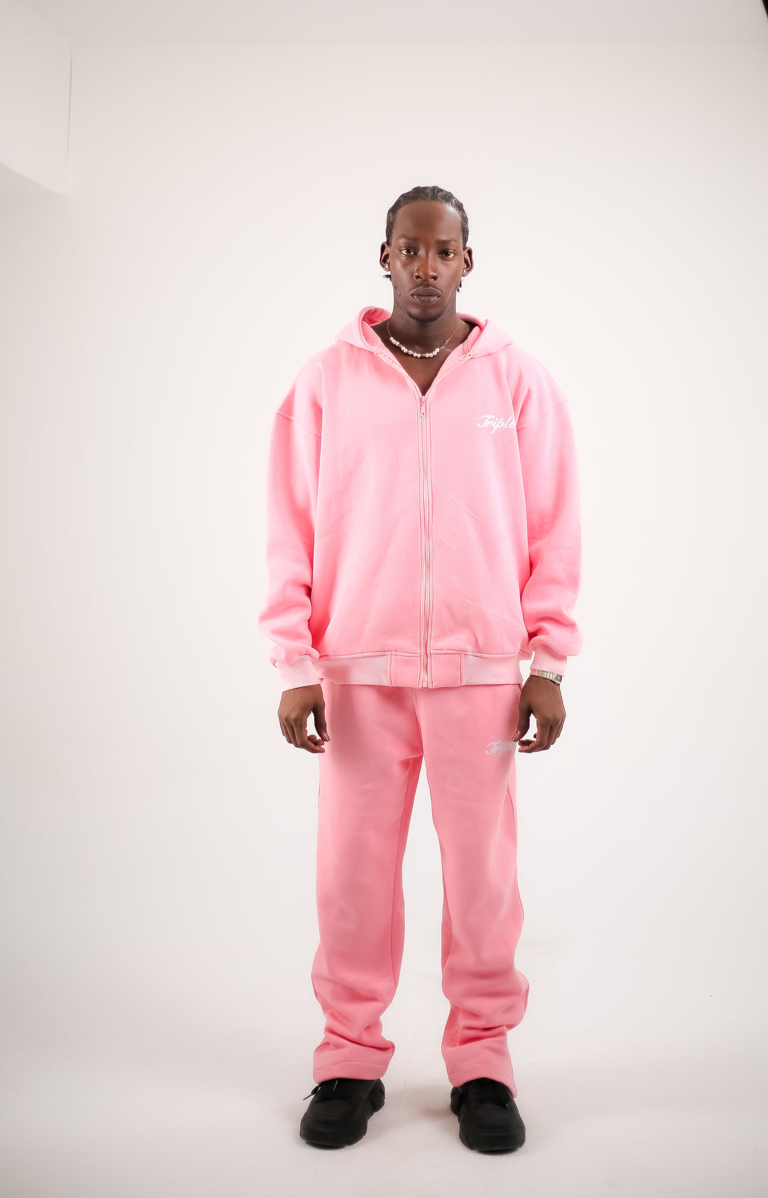 The Sunday Bloom (hoodie/ bottoms)  (Pink)