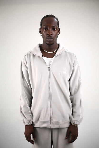 The Riviera Velour Set (sweater/ trousers)