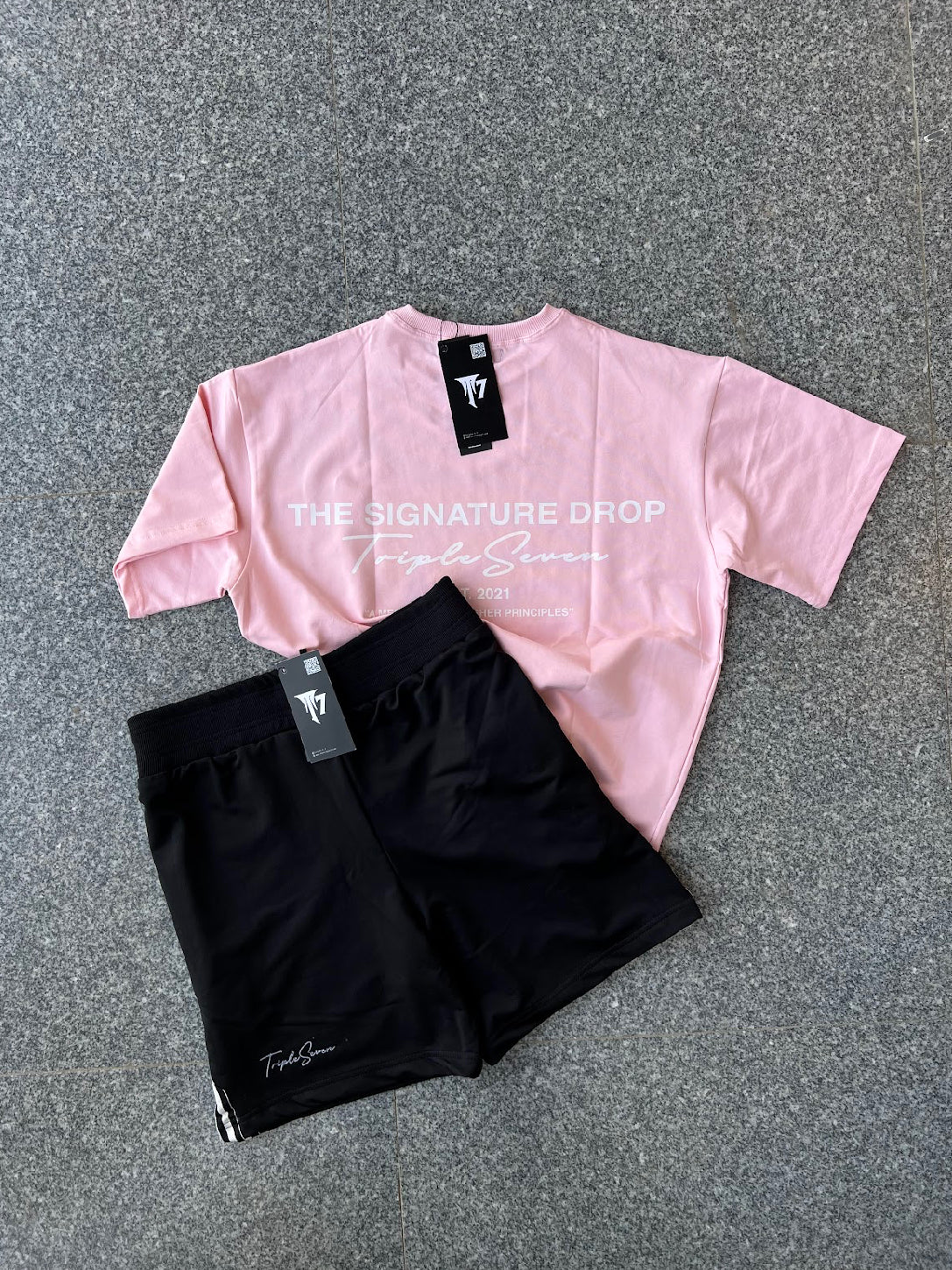 Soft polyester shorts