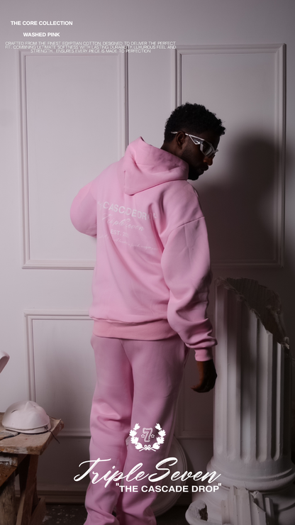 Washed pink (Hoodie)